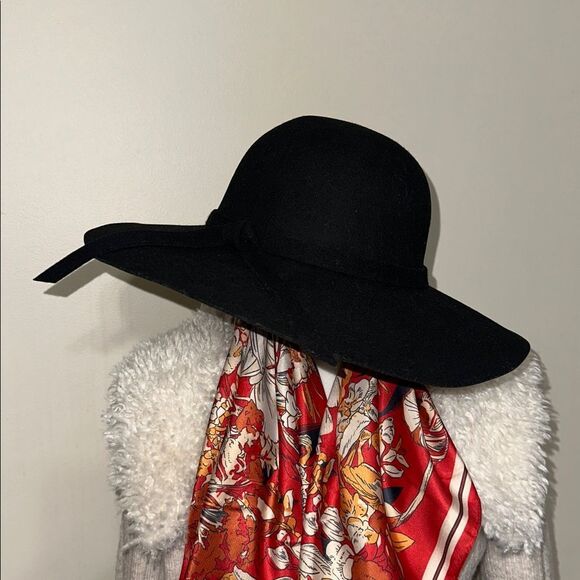 ASSQI Black Vintage Style Dome Fedora Wool Hat main image 5